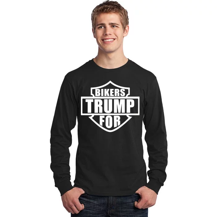 Bikers For Trump Tall Long Sleeve T-Shirt