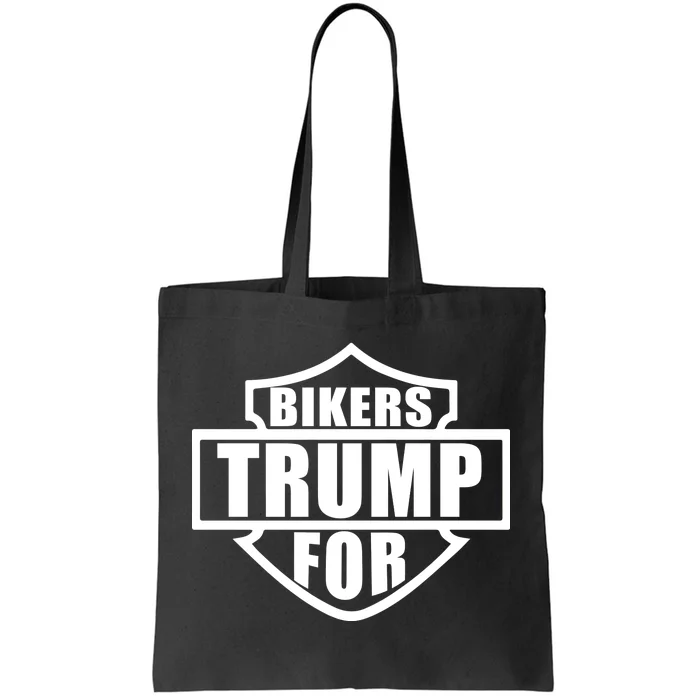 Bikers For Trump Tote Bag