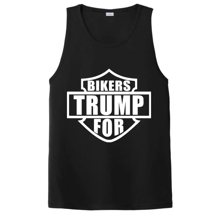 Bikers For Trump Performance Tank