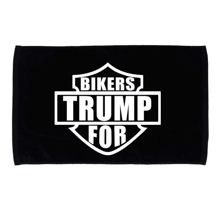 Bikers For Trump Microfiber Hand Towel