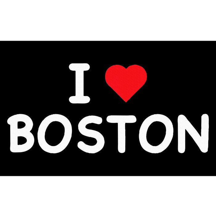 Boston I Love Boston Massachusetts Ma Classic Bumper Sticker