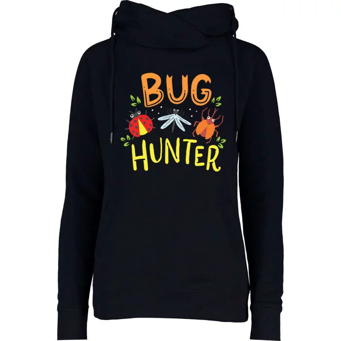 Bugs Insects Ladybug Biologist Entomology Student Womens Funnel Neck Pullover Hood