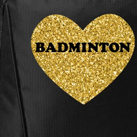 Badminton I Love Badminton Gift City Backpack