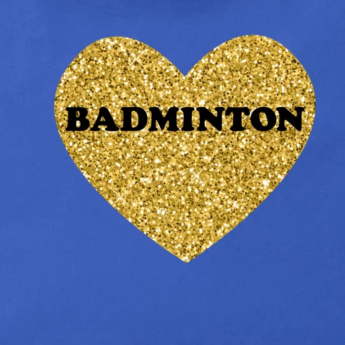 Badminton I Love Badminton Gift Zip Tote Bag