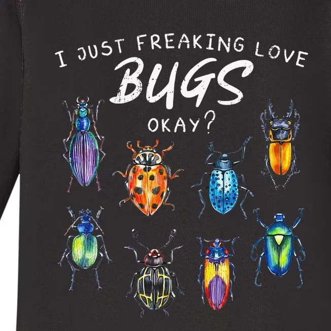 Bug Insect Lover Bug funny Bug Lover Baby Long Sleeve Bodysuit