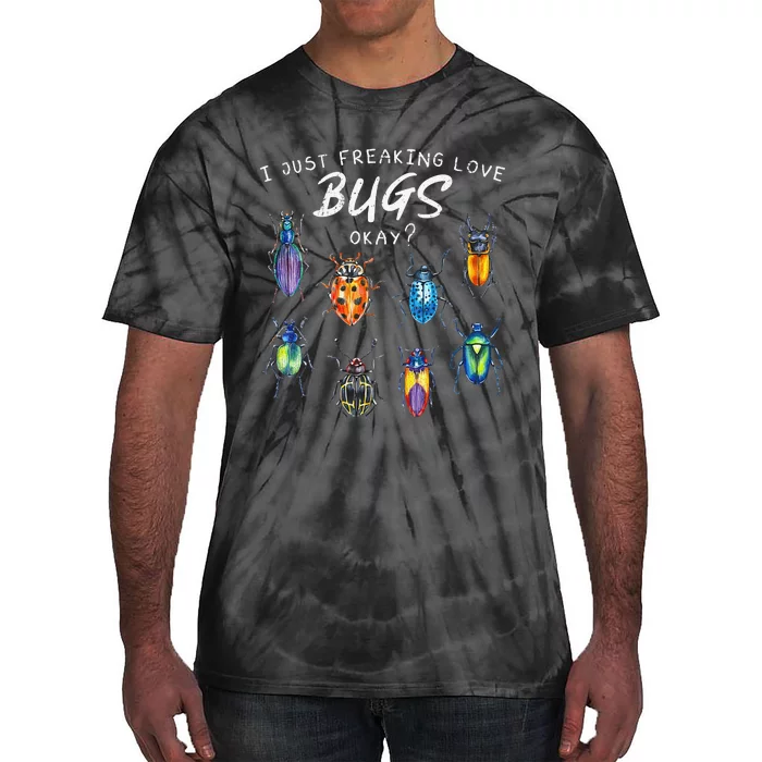 Bug Insect Lover Bug funny Bug Lover Tie-Dye T-Shirt