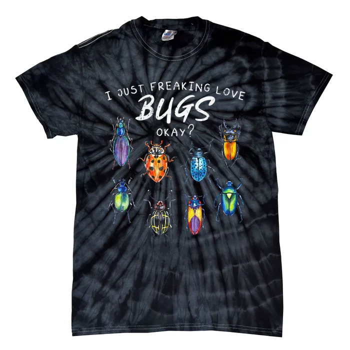 Bug Insect Lover Bug funny Bug Lover Tie-Dye T-Shirt