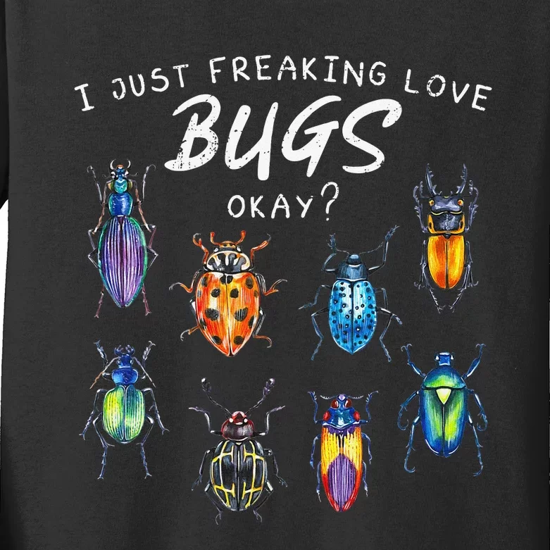 Bug Insect Lover Bug funny Bug Lover Kids Long Sleeve Shirt