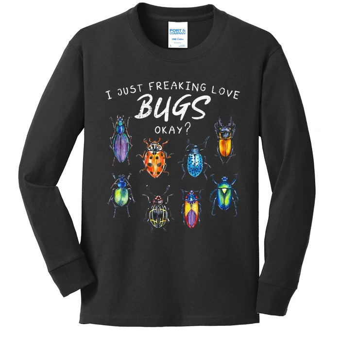 Bug Insect Lover Bug funny Bug Lover Kids Long Sleeve Shirt