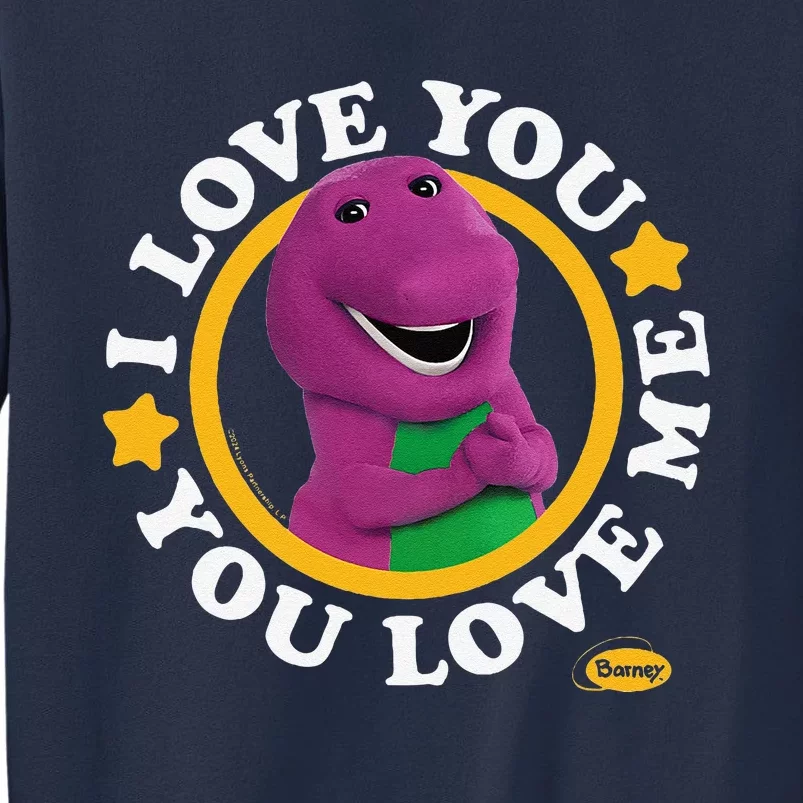 Barney I Love You You Love Me Song Purple Dinosaur Sweatshirt