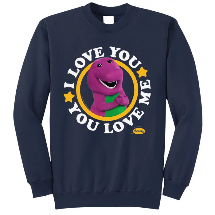 Barney I Love You You Love Me Song Purple Dinosaur Sweatshirt