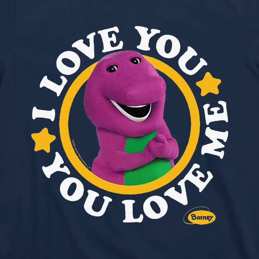 Barney I Love You You Love Me Song Purple Dinosaur T-Shirt