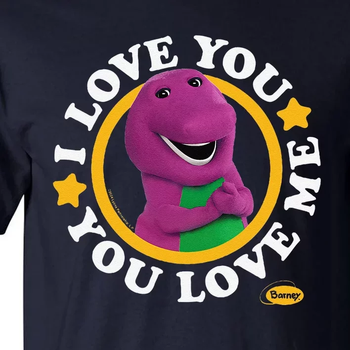 Barney I Love You You Love Me Song Purple Dinosaur Tall T-Shirt