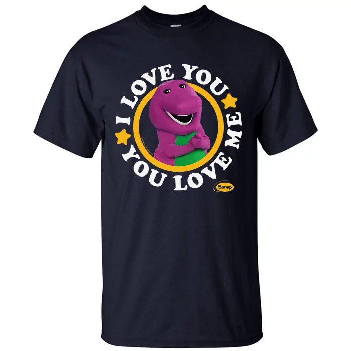 Barney I Love You You Love Me Song Purple Dinosaur Tall T-Shirt