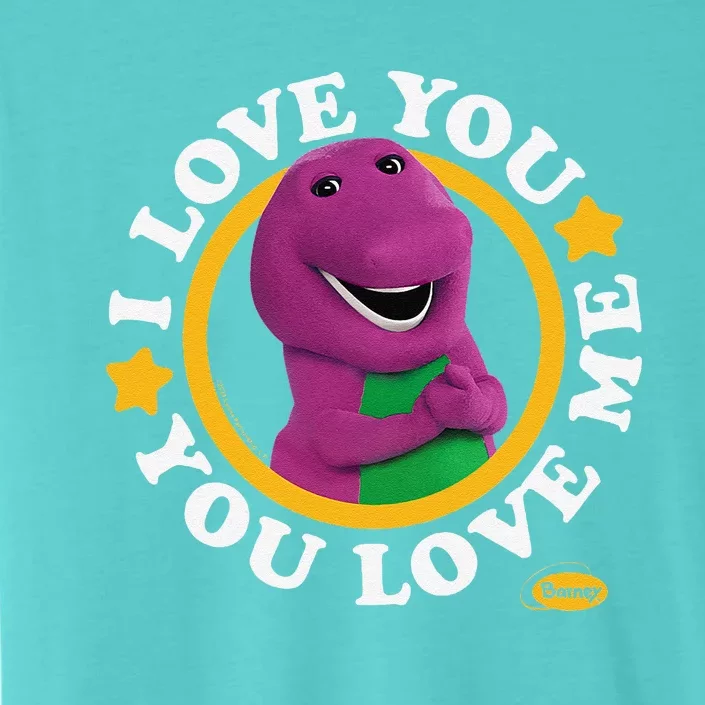 Barney I Love You You Love Me Song Purple Dinosaur ChromaSoft Performance T-Shirt