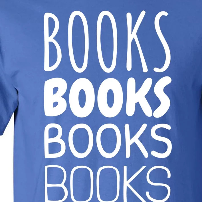 Book I Love Reading Books Bookworm Gift Tall T-Shirt