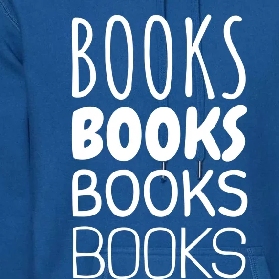 Book I Love Reading Books Bookworm Gift Premium Hoodie