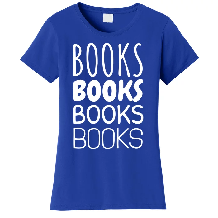 Book I Love Reading Books Bookworm Gift Women's T-Shirt