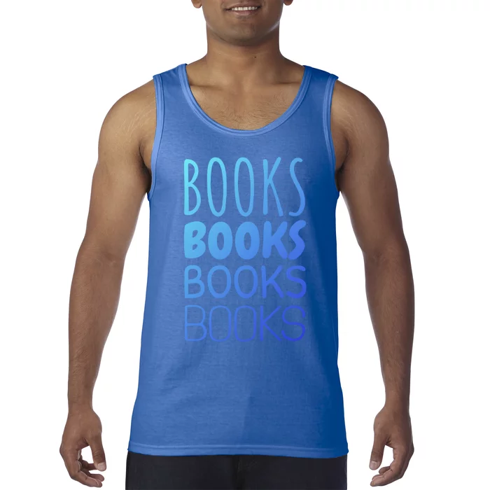 Book I Love Reading Books Bookworm Gift Tank Top