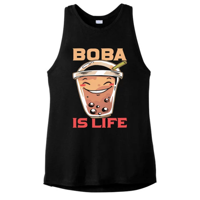 Boba Is Life I Boba Ladies Tri-Blend Wicking Tank