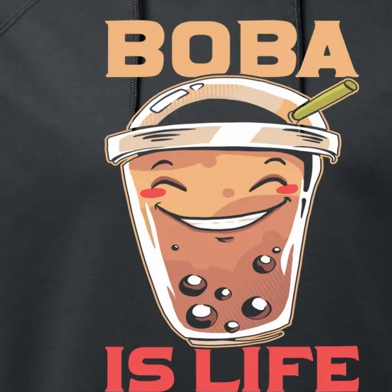 Boba Is Life I Boba Performance Fleece Hoodie