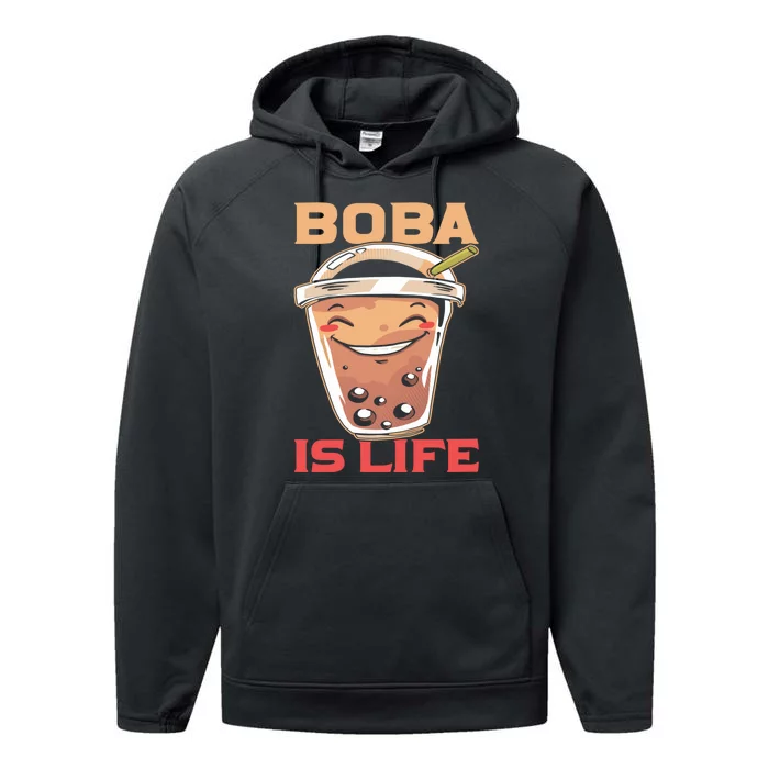 Boba Is Life I Boba Performance Fleece Hoodie