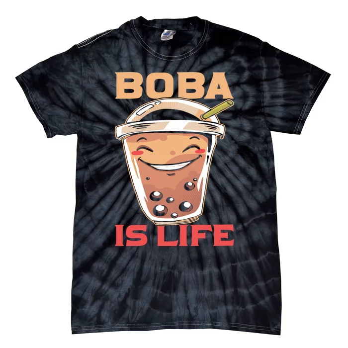 Boba Is Life I Boba Tie-Dye T-Shirt