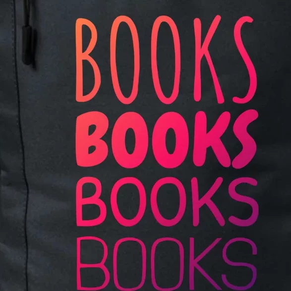 Book I Love Reading Books Bookworm Gift Daily Commute Backpack