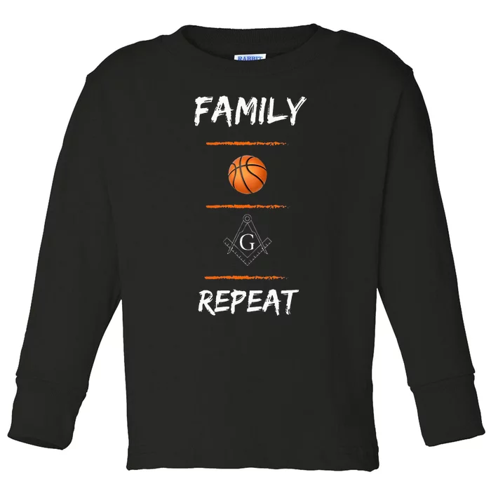 Ball Is Life Toddler Long Sleeve Shirt