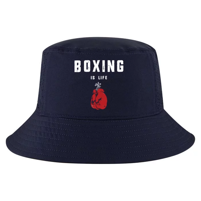 Boxing Is Life Cool Comfort Performance Bucket Hat