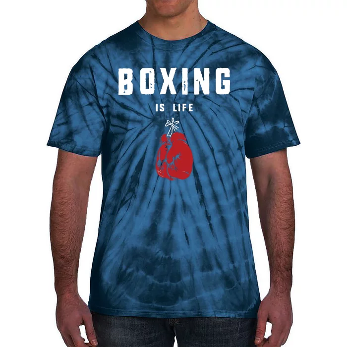 Boxing Is Life Tie-Dye T-Shirt