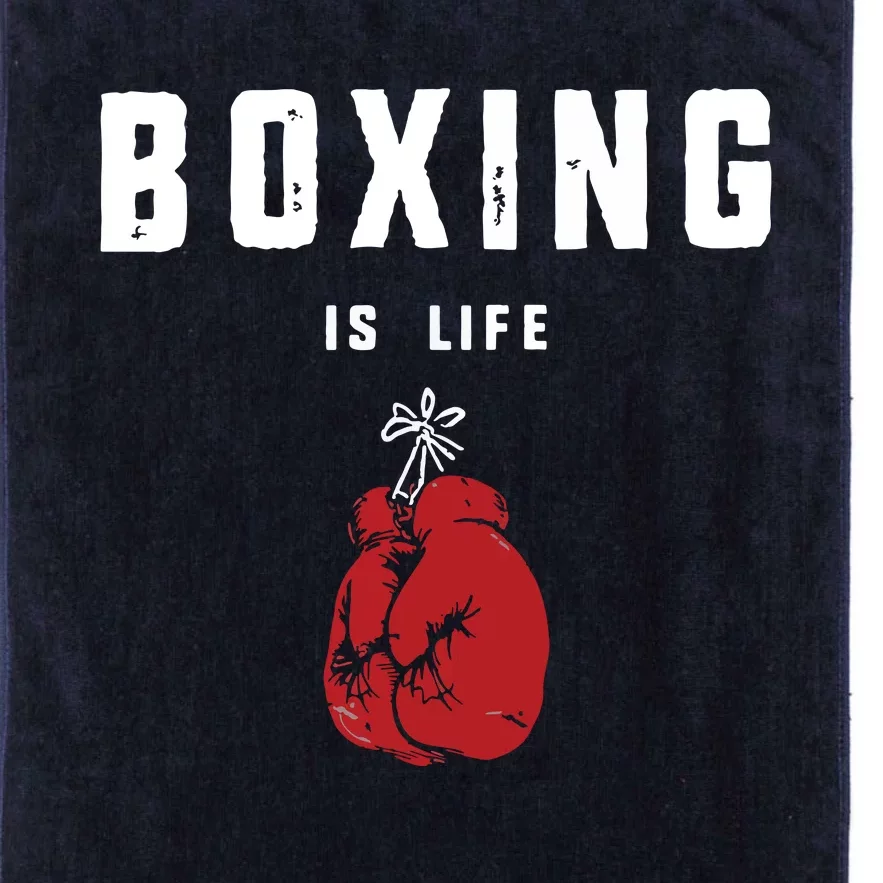 Boxing Is Life Platinum Collection Golf Towel