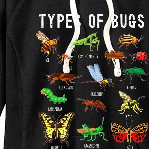 Bug Insect Lover Insect funny Bug Lover Women's Fleece Hoodie