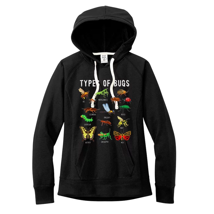 Bug Insect Lover Insect funny Bug Lover Women's Fleece Hoodie