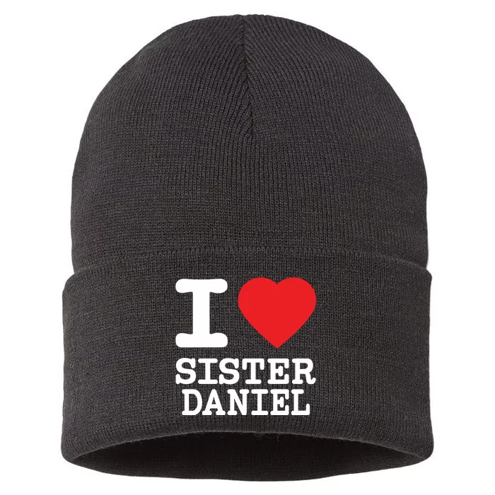 Bunnysiipper I Love Sister Daniel Sustainable Knit Beanie