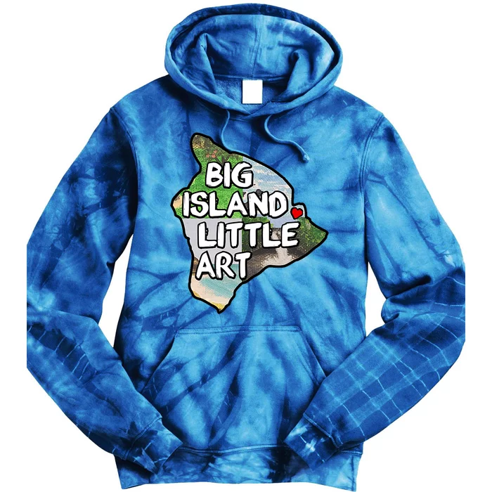 Big Island Little Art Tie Dye Hoodie