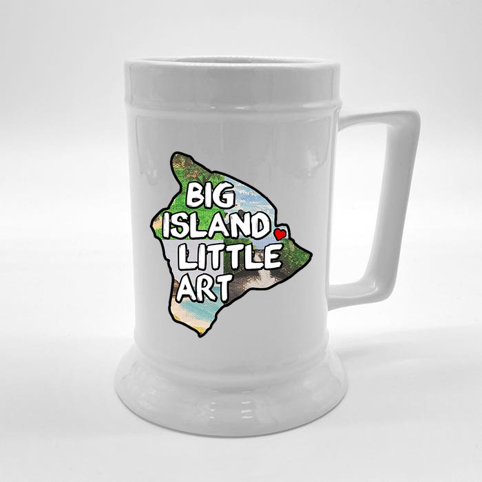 Big Island Little Art Front & Back Beer Stein