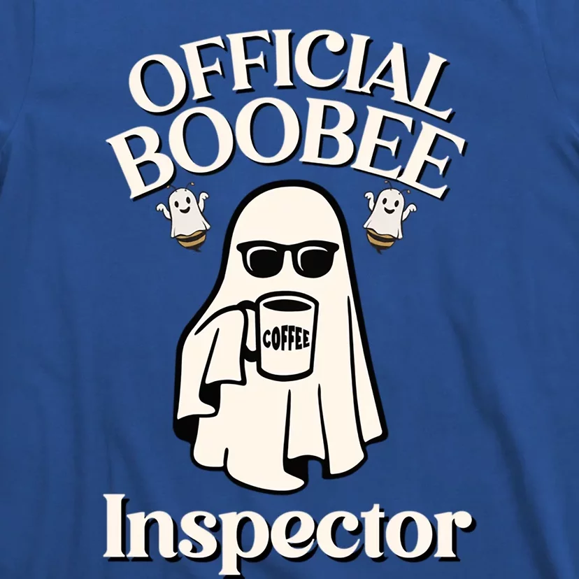 BooBee Inspector Lazy Diy Halloween Costume Funny Ghost Gift T-Shirt