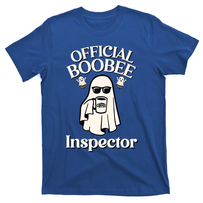 BooBee Inspector Lazy Diy Halloween Costume Funny Ghost Gift T-Shirt