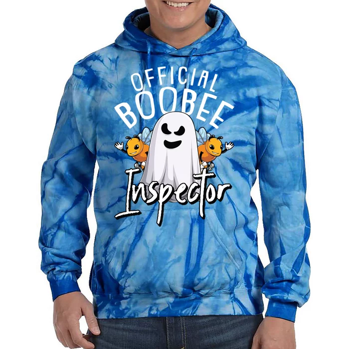 BooBee Inspector Lazy Diy Halloween Costume Funny Ghost Gift Tie Dye Hoodie