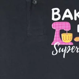 Baking Is My Superpower Funny Baker & Baking Gift Softstyle Adult Sport Polo