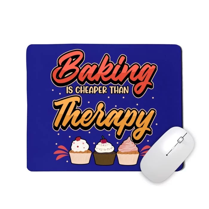 Baking Is My Therapy Gift Mousepad