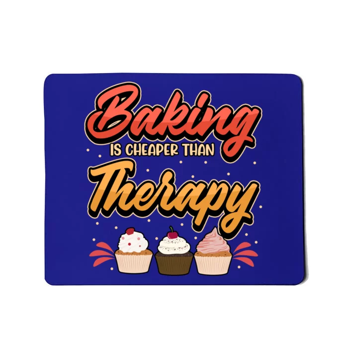 Baking Is My Therapy Gift Mousepad