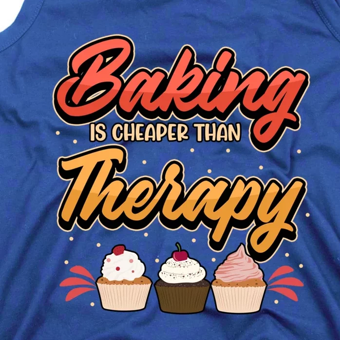 Baking Is My Therapy Gift Tank Top