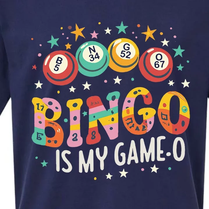 Bingo Is My GameO Funny Bingo Fan Sueded Cloud Jersey T-Shirt