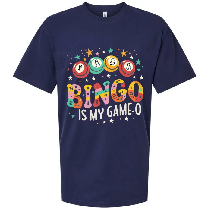 Bingo Is My GameO Funny Bingo Fan Sueded Cloud Jersey T-Shirt