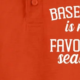 Baseball Is My Favorite Season Dry Zone Grid Performance Polo