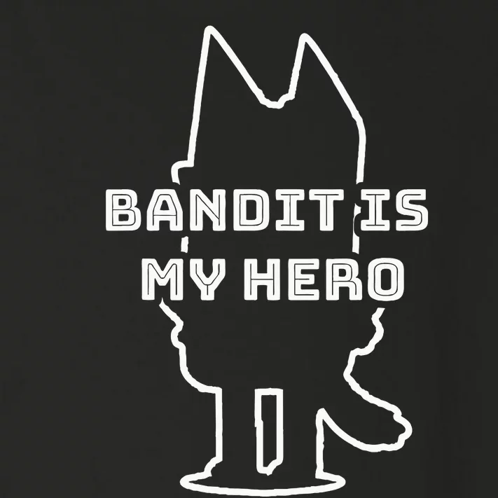 Bandit Is My Hero Funny Show Dad Dog Gift Toddler Long Sleeve Shirt