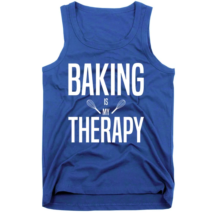 Baking Is My Therapyfunny Giftbaking Funny Gift Cute Gift Tank Top