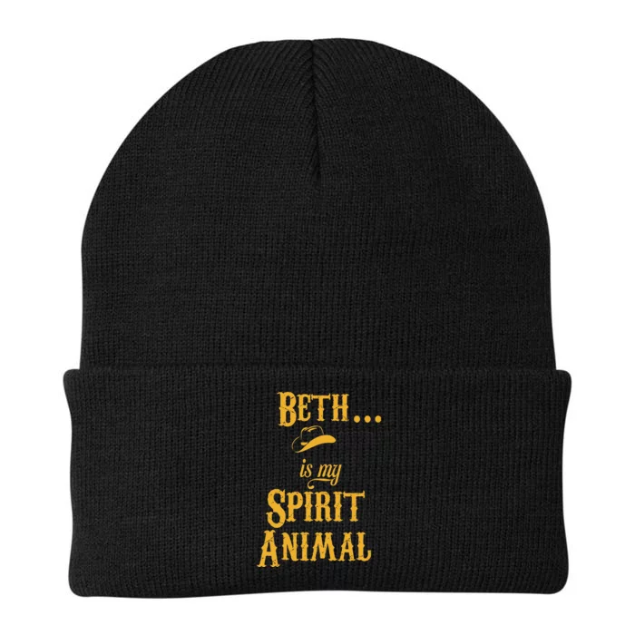 Beth... Is My Spirit Animal Knit Cap Winter Beanie